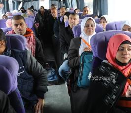  معتمري قطاع غزة يغادر اليوم عبر معبر رفح (7)