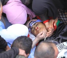 جنين - تشييع جثماني الشهيدين يزيد السعدي ( 23 عام ) و سند ابو عطية ( 17 ) لمثواهم الأخير في مدينة جنين ومخيمه (7)
