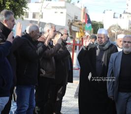  خيمة عزاء لشهداء الضفة والنقب في ساحة الجندي (12)