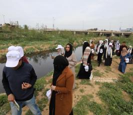 المسار البيئي الشبابي  في غزة بمناسبة يوم المرأة العالمي (11)