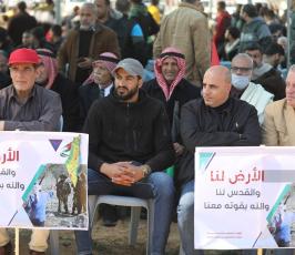  فعاليات يوم الأرض في ملكة شرق غزة (11)