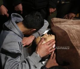 وداع جثمان الشهيد نادر هيثم ريان (2)