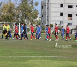 مباراة شباب رفح واهلى غزة على ملعب اليرموك (1)