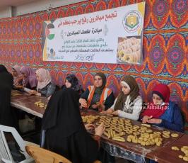  تجهيز الكعك لتوزيعه على الفقراء برفح (4)