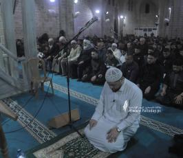 ‏‏صلاة والتراويح من المسجد العمري الكبير بغزة  (10)