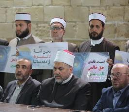 ملتقى دعاة فلسطين ينظم الوقفة العلمائية الاسنادية والداعمة (للأقصى نغضب) في المسجد العمري بغزة (11)