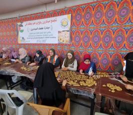  تجهيز الكعك لتوزيعه على الفقراء برفح (7)