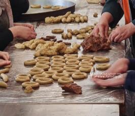  تجهيز الكعك لتوزيعه على الفقراء برفح (5)