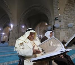 جلسات القرآن الكريم من المسجد العمرى الكبير بغزة (16)