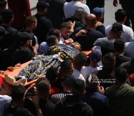 شهيد أحمد مساد ( 18 عاماً ) في بلدة برقين الذي استشهد برصاص الاحتلال (4)