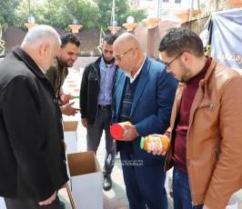  الجهاد الإسلامي تنهي كافة التجهيزات لتوزيع طرود غذائية على آلاف الأسر في قطاع غزة (1)