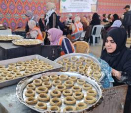  تجهيز الكعك لتوزيعه على الفقراء برفح (6)