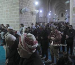 ‏‏صلاة والتراويح من المسجد العمري الكبير بغزة  (12)