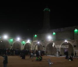 آلاف الفلسطينيين يحيونليلة القدرفي المسجد العمري بغزة (1)