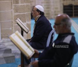 جلسات القرآن الكريم من المسجد العمرى الكبير بغزة (19)