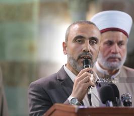 ملتقى دعاة فلسطين ينظم الوقفة العلمائية الاسنادية والداعمة (للأقصى نغضب) في المسجد العمري بغزة (16)