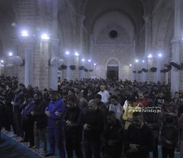 ‏‏صلاة والتراويح من المسجد العمري الكبير بغزة  (13)