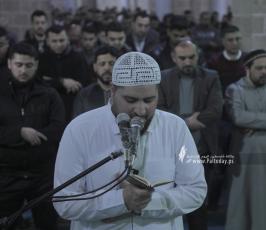 ‏‏صلاة والتراويح من المسجد العمري الكبير بغزة  (8)
