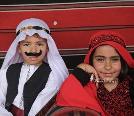 أطفال بعمر الزهور يجسدون التراث والعودة والنكبة في فعالية فصائلية (15)