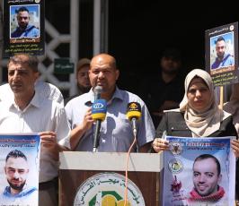 وقفة دعم واسناد مع الأسيرين المضربين عن الطعام خليل عواودة ورائد ريان، (3)