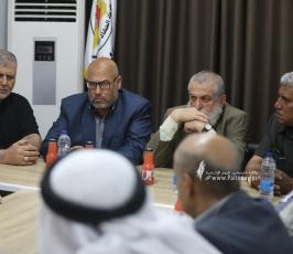 وفد من وجهاء عائلة الدحدوح يقدم الشكر لقيادة حركة الجهاد الاسلامي لدورها الكبير في اتمام الصلح مع عائلة عابد  (22)