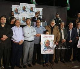 مسيرة في خانيونس دعما لرئيس حركة حماس في غزة يحيى السنوار  (2)