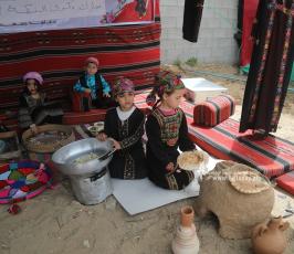 أطفال بعمر الزهور يجسدون التراث والعودة والنكبة في فعالية فصائلية (6)