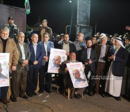 مسيرة في خانيونس دعما لرئيس حركة حماس في غزة يحيى السنوار  (1)