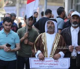 وقفة فصائلية في غزة للتنديد بمسيرة الاعلام المقرر تنظيمها يوم الاحد القادم في القدس (30)