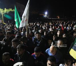 مسيرة في خانيونس دعما لرئيس حركة حماس في غزة يحيى السنوار  (3)