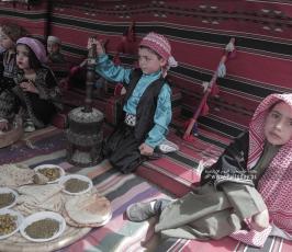 أطفال بعمر الزهور يجسدون التراث والعودة والنكبة في فعالية فصائلية (12)