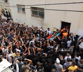  جثمان الشهيد امجد الفايد ( 17 عام ) الذي استشهد برصاص الاحتلال فجر اليوم في مدينة جنين (17)