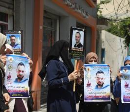 وقفة دعم واسناد مع الأسيرين المضربين عن الطعام خليل عواودة ورائد ريان، (14)