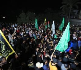مسيرة في خانيونس دعما لرئيس حركة حماس في غزة يحيى السنوار  (6)