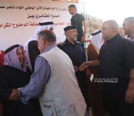  صلح عشائري بين عائلة الدحدوح وعابد بغزة (12)