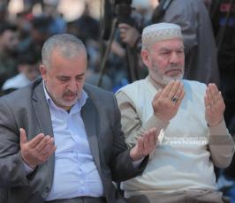 الجهاد تقيم صلاة الجمعة تضامنا مع الاسير المضرب عن الطعام خليل العواودة (23)
