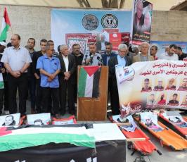 اعتصام اهالى الاسرى (23)