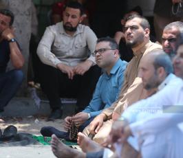 الجهاد بغزة صلاة الجمعة امام مقر الصليب (20)
