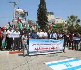 فصائل المقاومة بغزة في ذكرى النكسة ال55 ورفضا للعدوان على الأقصى  (1)