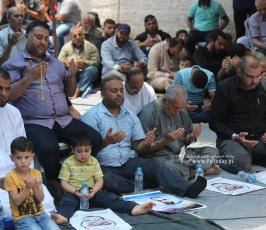 الجهاد بغزة صلاة الجمعة امام مقر الصليب (30)