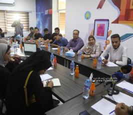 بالصور لجنة دعم الصحفيين تنظم ندوة إعلامية حول الاستهداف المتعمد للصحفيين الفلسطينيين من منظور القانون والإعلا (6)