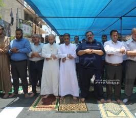  صلاة الغائب على شهداء كتيبة مخيم جنين الثلاثة (4)