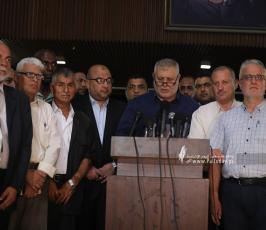 اجتماع الفصائل فى مكتب حركة الجهاد الاسلامي (21)