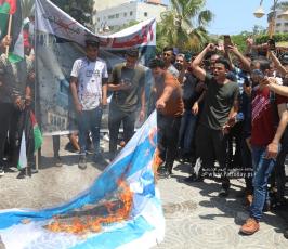 فصائل المقاومة بغزة في ذكرى النكسة ال55 ورفضا للعدوان على الأقصى  (8)