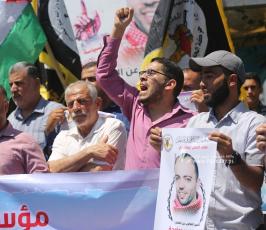 مهجة القدس تنظم وقفة تضامنية مع الأسرى المضربين عن الطعام (21)