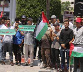 فصائل المقاومة بغزة في ذكرى النكسة ال55 ورفضا للعدوان على الأقصى  (14)