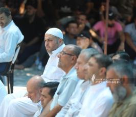 الجهاد تقيم خطبة وصلاة الجمعة نصرة للأسرى و دعما للأسير المضرب عن الطعام خليل عواودة امام مقر الصليب الاحمر بمدينة غزة (32)
