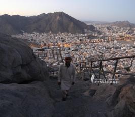   جبل النور مزار للحجاج وسبيل الوصول إلى غار حراء (13)