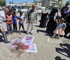 وقفة بمدينة خانيونس بعنوان إعلان القدس عدوان صهيوني أمريكي على شعبنا وأمتنا (10)