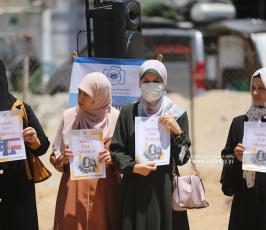 منتدى الاعلاميين ينظم وقفة للمطالبة بالعدالة للشهيدة شيرين أبو عاقلة ومحاسبة الاحتلال على جريمته (5)